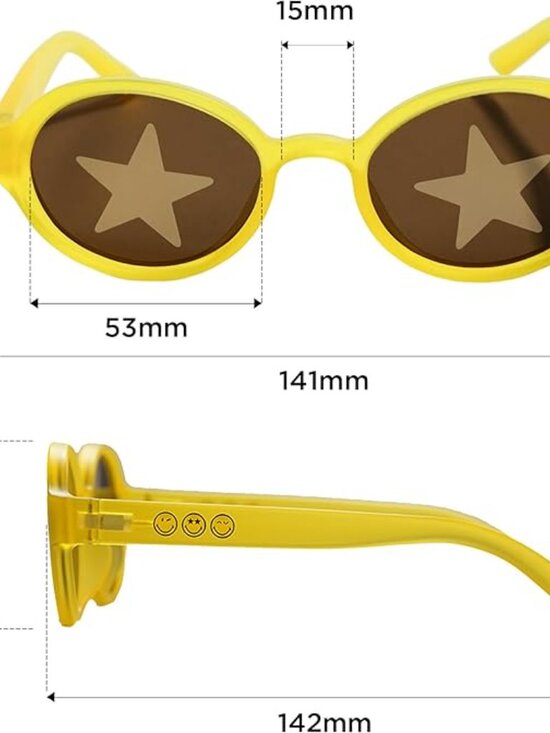 Beach Summer YellowSunglasses main image 4